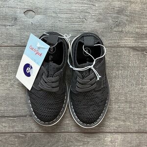 Cat & Jack Black Knit Kids Sneakers